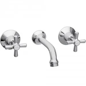 Armada Bath Set | Made From Brass In Chrome Finish By Raymor by Raymor, a Bathroom Taps & Mixers for sale on Style Sourcebook