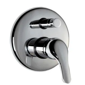 Banjo Bc Bath/Shower Mixer With Diverter | Made From Brass In Chrome Finish By Raymor by Raymor, a Bathroom Taps & Mixers for sale on Style Sourcebook