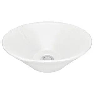 Albany Counter Top Round Basin With Pop-Up Nth | Made From Vitreous China In White | 6L By Raymor by Raymor, a Basins for sale on Style Sourcebook