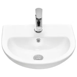 Lawson Wall Basin With Overflow & Bracket 505mm X 415mm 1Th | Made From Vitreous China In White | 4.5L By Raymor by Raymor, a Basins for sale on Style Sourcebook
