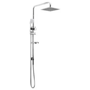 Winton Dual Square Shower Head With Hand Held & Hose 3Star | Made From PVC/Brass/ABS In Chrome Finish By Raymor by Raymor, a Showers for sale on Style Sourcebook