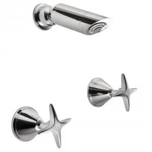 Atlanta Shower Set 3Star | Made From Brass In Chrome Finish By Raymor by Raymor, a Showers for sale on Style Sourcebook