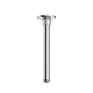 Shower Arm Ceiling Mount Straight Round Rail 200mm | Made From Brass In Chrome Finish By Raymor by Raymor, a Showers for sale on Style Sourcebook