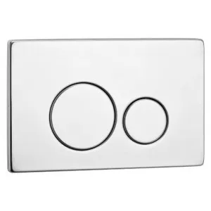 Wall Dual Flush Button Round | Made From Stainless Steel By Raymor by Raymor, a Toilets & Bidets for sale on Style Sourcebook