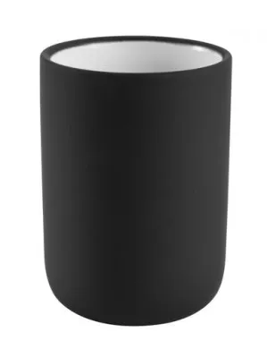 Ashgrove Tumbler | Made From Ceramic In Black By Raymor by Raymor, a Soap Dishes & Dispensers for sale on Style Sourcebook