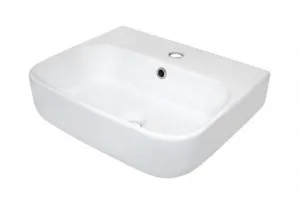 Sigma Wall Hung Basin With Overflow 450mm X 380mm 1Th In White By Raymor by Raymor, a Basins for sale on Style Sourcebook