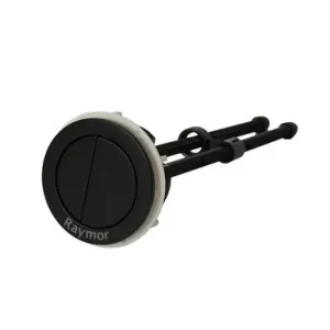 Cistern Dual Flush Button | Made From ABS In Black By Raymor by Raymor, a Toilets & Bidets for sale on Style Sourcebook