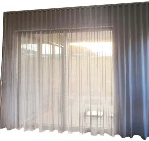 Charcoal Wave Fold Curtains by dollar curtains + blinds, a Curtains for sale on Style Sourcebook