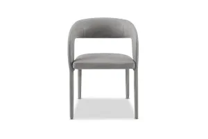 Helena Modern Dining Chair, Grey, by Lounge Lovers by Lounge Lovers, a Dining Chairs for sale on Style Sourcebook