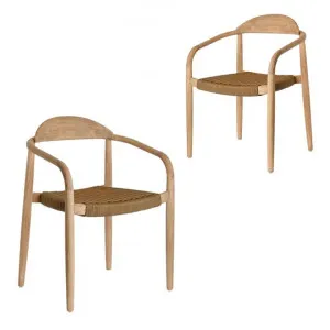 Set of 2 - Glynis Eucalyptus Timber Dining Chair - Beige by Interior Secrets - AfterPay Available by Interior Secrets, a Dining Chairs for sale on Style Sourcebook