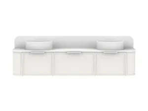 Flo 1800 Double Bowl Vanity, Aston White by ADP, a Vanities for sale on Style Sourcebook