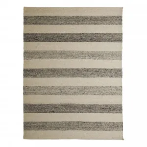 Medina Rug 240x330cm in Ivory/Black by OzDesignFurniture, a Contemporary Rugs for sale on Style Sourcebook
