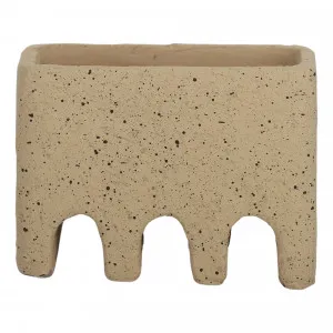 Brunnel Pot 14x10cm in Natural by OzDesignFurniture, a Plant Holders for sale on Style Sourcebook