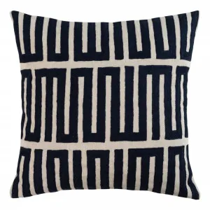 Claremont Feather Fill Cushion 50x50cm in Midnight by OzDesignFurniture, a Cushions, Decorative Pillows for sale on Style Sourcebook