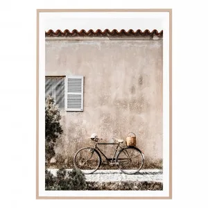 Summer Bicycle Framed Print in 62x87cm by OzDesignFurniture, a Prints for sale on Style Sourcebook