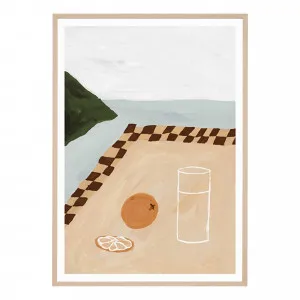 Summer Picnic 1 Framed Print in 87 x 122cm by OzDesignFurniture, a Prints for sale on Style Sourcebook