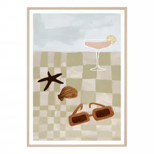 Summer Picnic 2 Framed Print in 62 x 87cm by OzDesignFurniture, a Prints for sale on Style Sourcebook