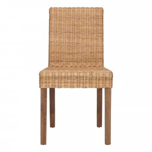 Sorrento Dining Chair in Clear Rattan / Havana Stain by OzDesignFurniture, a Dining Chairs for sale on Style Sourcebook
