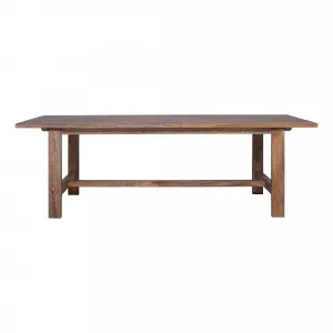 Sorrento Dining Table 220cm in Mangowood Havana by OzDesignFurniture, a Dining Tables for sale on Style Sourcebook