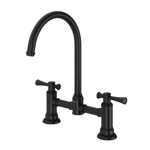 Phoenix Cromford Exposed Sink Set Matte Black by PHOENIX, a Bathroom Taps & Mixers for sale on Style Sourcebook