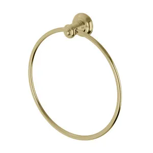 Phoenix Cromford Hand Towel Holder Brushed Gold by PHOENIX, a Towel Rails for sale on Style Sourcebook