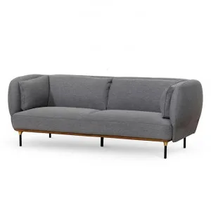 Arwel 3 Seater Sofa - Graphite Grey by Interior Secrets - AfterPay Available by Interior Secrets, a Sofas for sale on Style Sourcebook