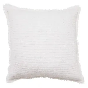 Savannes Cushion White - 50cm x 50cm by James Lane, a Cushions, Decorative Pillows for sale on Style Sourcebook