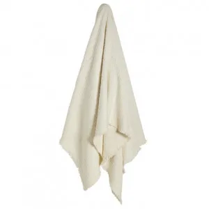Savannes Throw White - 160cm x 130cm by James Lane, a Throws for sale on Style Sourcebook