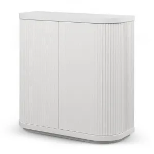 Elino 100cm Wooden Storage Cabinet - White by Interior Secrets - AfterPay Available by Interior Secrets, a Cabinets, Chests for sale on Style Sourcebook