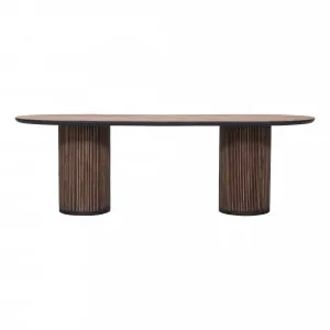 Monaco Dining Table 250cm in Reclaimed Teak by OzDesignFurniture, a Dining Tables for sale on Style Sourcebook