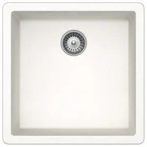 Quartz Single Bowl Sink - White by Häfele, a Kitchen Sinks for sale on Style Sourcebook