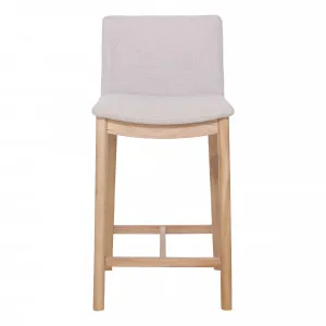 Everest Bar Chair in City Beige Fabric / Clear by OzDesignFurniture, a Bar Stools for sale on Style Sourcebook