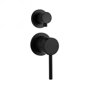 Elysian Shower Top Diverter - Matte Black by ABI Interiors Pty Ltd, a Bathroom Taps & Mixers for sale on Style Sourcebook