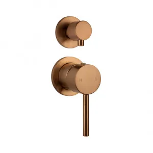 Elysian Shower Top Diverter - Brushed Copper by ABI Interiors Pty Ltd, a Bathroom Taps & Mixers for sale on Style Sourcebook
