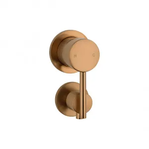 Elysian Shower Bottom Diverter - Brushed Copper by ABI Interiors Pty Ltd, a Bathroom Taps & Mixers for sale on Style Sourcebook