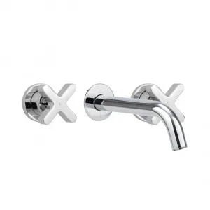 Cross Assembly Taps & Spout Set - Chrome by ABI Interiors Pty Ltd, a Bathroom Taps & Mixers for sale on Style Sourcebook