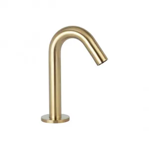 Mini Hob Spout - Brushed Brass by ABI Interiors Pty Ltd, a Bathroom Taps & Mixers for sale on Style Sourcebook