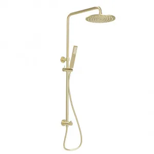 Finley Shower Rail Set - Brushed Brass by ABI Interiors Pty Ltd, a Showers for sale on Style Sourcebook
