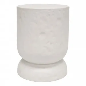 Organic Decorative Stool in White by OzDesignFurniture, a Stools for sale on Style Sourcebook