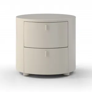 Sims Round Bedside Table by Merlino, a Bedside Tables for sale on Style Sourcebook
