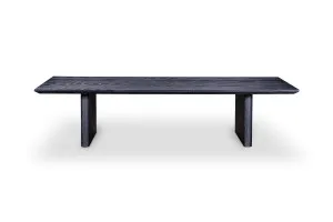 Piper Contemporary Coffee Table, Black Solid Oak Timber, by Lounge Lovers by Lounge Lovers, a Coffee Table for sale on Style Sourcebook
