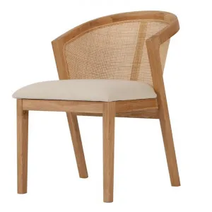Set of 2 - Earlene Fabric Dining Chair - Light Beige by Interior Secrets - AfterPay Available by Interior Secrets, a Dining Chairs for sale on Style Sourcebook