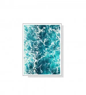 Ocean Blue Water Wall Art Canvas 4 sizes available 70cm x 50cm by Luxe Mirrors, a Artwork & Wall Decor for sale on Style Sourcebook