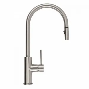 Buildmat Mira Brushed Nickel Pull Out Mixer by Buildmat, a Kitchen Taps & Mixers for sale on Style Sourcebook