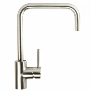 Buildmat Charlotte  Brushed Nickel Square Mixer by Buildmat, a Kitchen Taps & Mixers for sale on Style Sourcebook