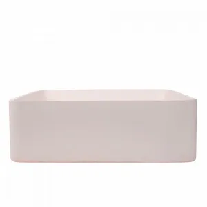 Buildmat Lana Champagne Pink Square Concrete Basin by Buildmat, a Basins for sale on Style Sourcebook