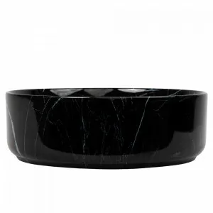 Buildmat Namid Nero Marquina Circle Gloss Basin by Buildmat, a Basins for sale on Style Sourcebook