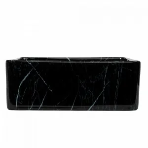 Buildmat Namid Nero Marquina Gloss Square Basin by Buildmat, a Basins for sale on Style Sourcebook
