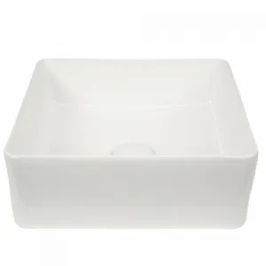 Buildmat Navi Gloss White Square Basin by Buildmat, a Basins for sale on Style Sourcebook