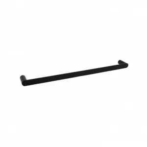 Buildmat Ascari Matte Black 600 Single Towel Rail by Buildmat, a Towel Rails for sale on Style Sourcebook